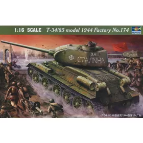 Trumpeter 00904 T-34/85 1944 Baunummer 174 (1/16)