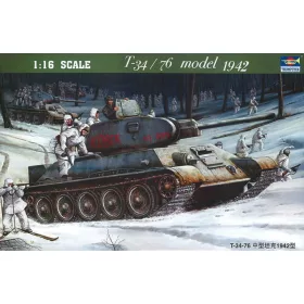 Trumpeter 00905 T-34/76 Soviet Tank (1942) (1/16)