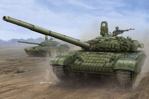 Trumpeter 00925 Russian T-72B/B1 MBT(w/kontakt-1 reactiv armor) (1/16)