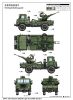 Trumpeter 01017 Russian GAZ-66 Light Truck II with ZSU-23-2 1/35 katonai teherautó makett