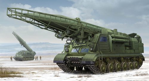 Trumpeter 01024 Ex-Soviet 2P19 Launcher w/R-17 Missile (1/35)