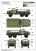 Trumpeter 01027 Russian URAL-375D 1/35 katonai teherautó makett