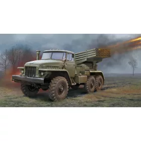   Trumpeter 01028 Russian BM-21 Grad Multiple RocketLaunch (1/35)