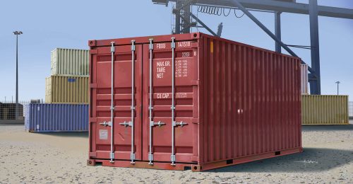 Trumpeter 01029 20ft Container (1/35)