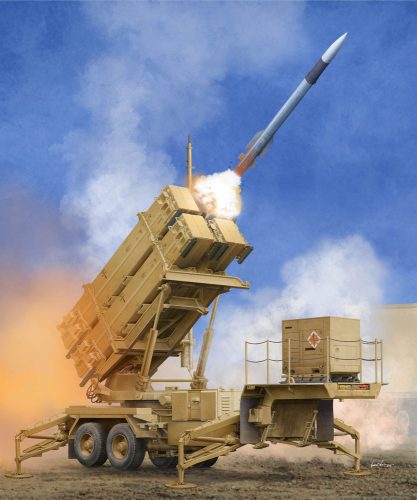 Trumpeter 01040 US M901 Launching Station w/MIM-104F Patriot SAM System (PAC-3) (1/35)