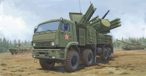 Trumpeter 01060 Russian 72V6E4 Combat Vehicle of 96K6 Pantsir-S1 ADMGS (1/35)