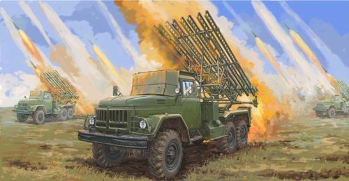 Trumpeter 01062 Soviet 2B7R Multiple Rocket LauncherBM13 NMM (1/35)