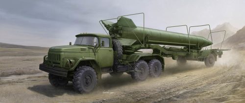 Trumpeter 01081 Soviet Zil-131V tow 2T3M1 Trailer with 8K14 Missile (1/35)