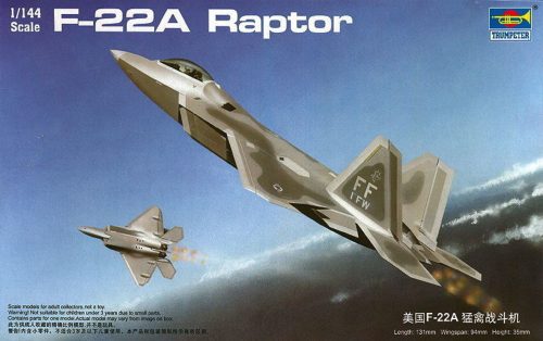 Trumpeter 01317 F-22A Raptor (1/144)