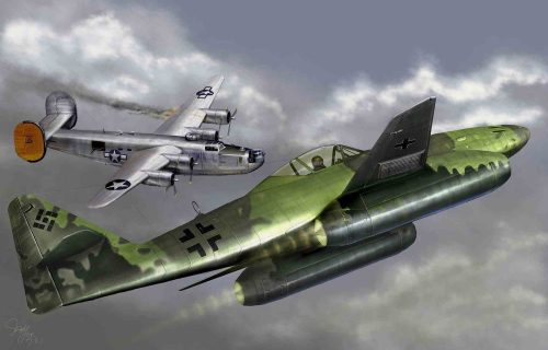 Trumpeter 01319 Messerschmitt Me 262 A-1a (1/144)