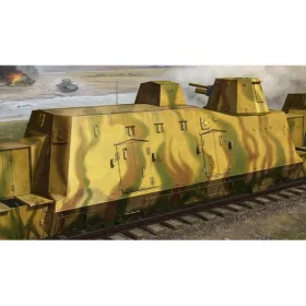   Trumpeter 01509 German Geschützwagen BP42 1/35 vasúti makett