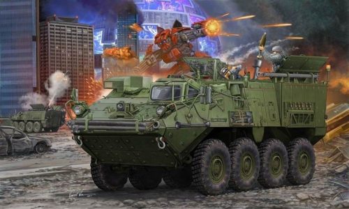 Trumpeter 01512 M1129 Stryker Mortar Carrier w. 120mm (1/35)