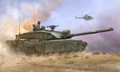 Trumpeter 01522 British Challenger2 with Anti-Heat Fence (1/35)