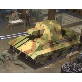   Trumpeter 01537 German E-50 Flakpanzer SPAAG 1/35 harcjármű makett