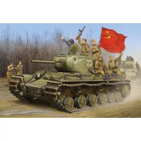   Trumpeter 01566 Soviet KV-1S Heavy Tank 1/35 harckocsi makett