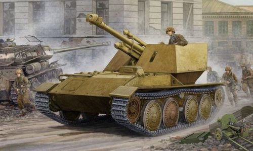 Trumpeter 01586 Krupp/Ardelt Waffentrager 105mm leFH-18 (1/35)