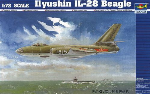 Trumpeter 01604 Iljushin IL-28 Beagle (1/72)