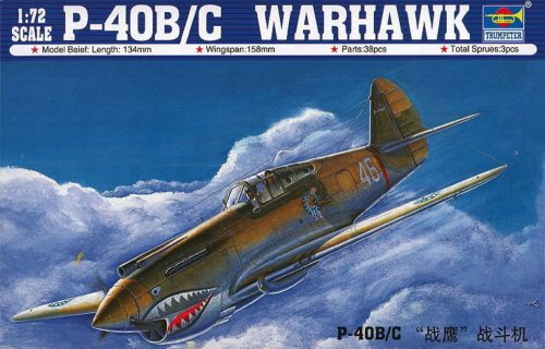 Trumpeter 01632 P-40B/C Warhawk (1/72)