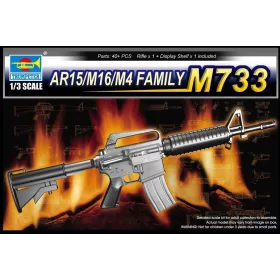 Trumpeter 01906 AR15/M16/M4 Family-M733 (1/3)