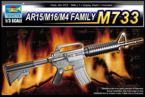 Trumpeter 01906 AR15/M16/M4 Family-M733 (1/3)