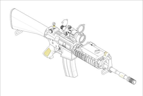 Trumpeter 01912 AR15/M16/M4 FAMILY-SR16 (1/3)