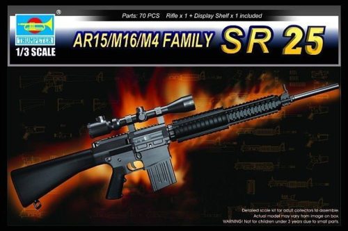 Trumpeter 01913 AR15/M16/M4 FAMILY-SR25 (1/3)