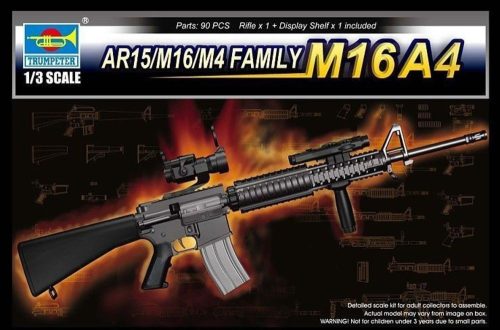 Trumpeter 01915 AR15/M16/M4 FAMILY-M16A4 (1/3)