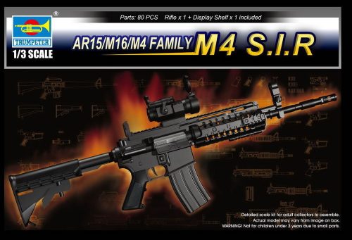 Trumpeter 01916 AR15/M16/M4 Family-M4 S.I.R. (1/3)