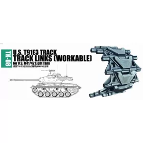   Trumpeter 02038 U.S. T91E3 track for M41/42 light tank (1/35)