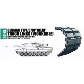   Trumpeter 02039 German type 570P 'DIEHL' for German Leopard 2 A5/A6 MBT (1/35)