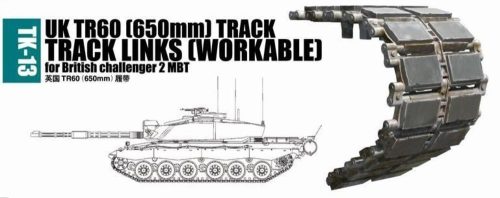 Trumpeter 02043 UK TR60 (650mm) track for British challenger 2 MBT (1/35)