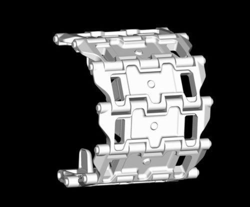 Trumpeter 02047 PT-76 Track links (1/35)