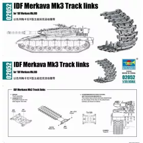 Trumpeter 02052 IDF Merkava Mk3 Track links (1/35)