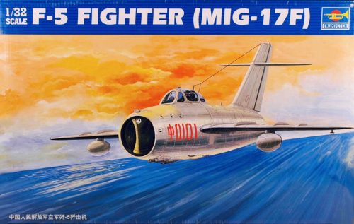 Trumpeter 02205 Shenyang F-5 (MiG-17F) 1/32 repülőgép makett