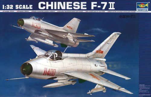 Trumpeter 02216 Shenyang F-7 II (1/32)