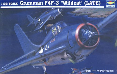 Trumpeter 02225 Grumman F4F-3 ''Wildcat'' (late) (1/32)