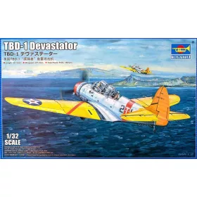   Trumpeter 02226 Douglas TBD-1 Devastator 1/32 repülőgép makett