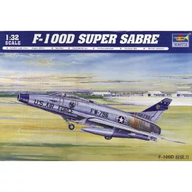 Trumpeter 02232 North American F-100D Super Sabre (1/32)