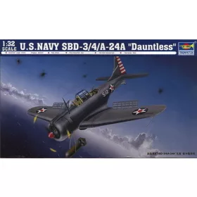 Trumpeter 02242 SBD-3/4/A-24A Dauntless US Navy (1/32)