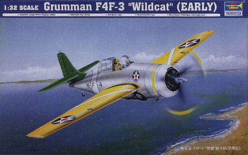 Trumpeter 02255 Grumman F4F- 3 ''Wildcat'' (Early) (1/32)