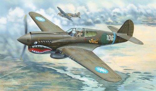 Trumpeter 02269 P-40E War Hawk (1/32)