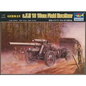 Trumpeter 02304 German 15cm s.FH 18 Field Howitzer (1/35)