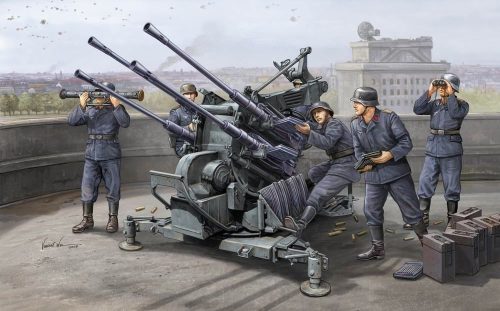 Trumpeter 02309 FLAK 38 (German 2.0cm anti-aircraft guns (1/35)