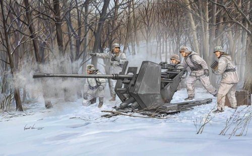 Trumpeter 02310 FLAK 37 (German 3.7cm anti-aircraft gun) (1/35)