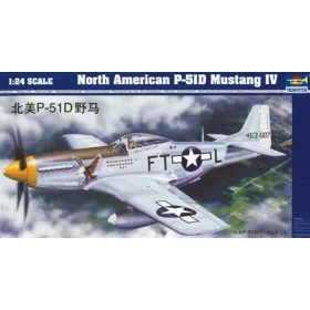 Trumpeter 02401 North American P-51 D Mustang IV (1/24)