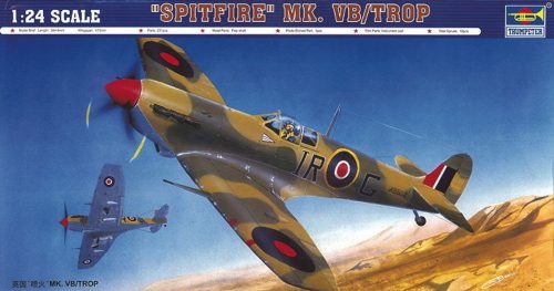 Trumpeter 02412 Supermarine Spitfire Mk. Vb/Trop (1/24)