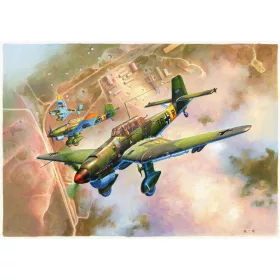 Trumpeter 02421 Junkers Ju-87B-2 Stuka (1/24)