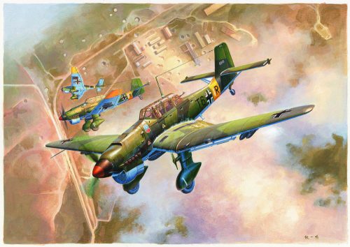 Trumpeter 02421 Junkers Ju-87B-2 Stuka (1/24)