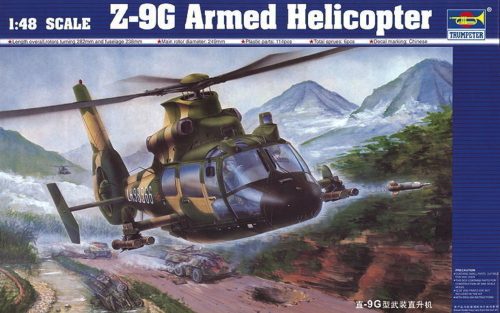 Trumpeter 02802 Z-9 G Bewaffneter Helicopter (1/48)