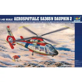 Trumpeter 02816 Eurocopter SA 365 N Dauphin 2 (1/48)
